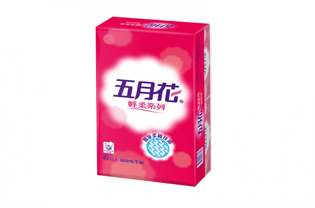 五月花輕柔抽取式衛生紙